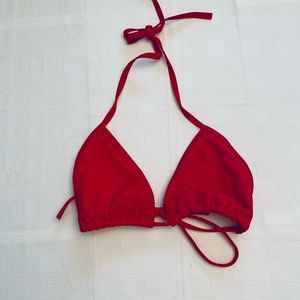 Red Bikini Top